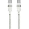 Anker USB-C & Cable (0.9m, 240W, Highly Durable Nylon) USB PD Compatible MacBook Pro iPhone Galaxy iPad Pro/Air Various Support White