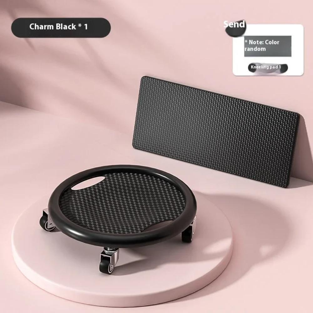 Noiseless Abdominal Wheel Roller Safety Abdominal Muscle Trainer Fitness Sliding Disc Home Fitness