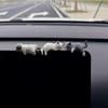 Очаровательное украшение для автомобиля в виде сонного котенка - Декорация для дисплея центральной консоли