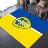 Новый ковер Leeds United 2025 для гостиной, спальни, дома, украшение дивана, детский игровой нескользящий коврик 66