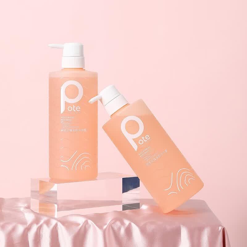 Pote Baite Rose & Aloe Vera Shower Gel Set