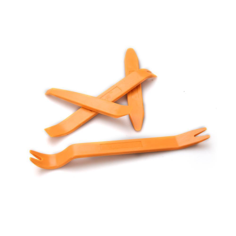 Комплекты аудио инструментов отделка панели радио дверь рычаг демонтаж установщик приборная панель 4 шт клипса автомобильные аксессуары