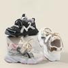 Детская спортивная обувь 2025 Весна и Осень Мальчики Обувь папы с пайетками Девочки Модная повседневная обувь