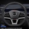 HFTHJ1 Кожаная Накладка на Руль Автомобиля для BYD Atto 3 Sealion 7 Song Pro Shark 6 Seagull King Yuan до 2024 2025 2026 Аксессуары