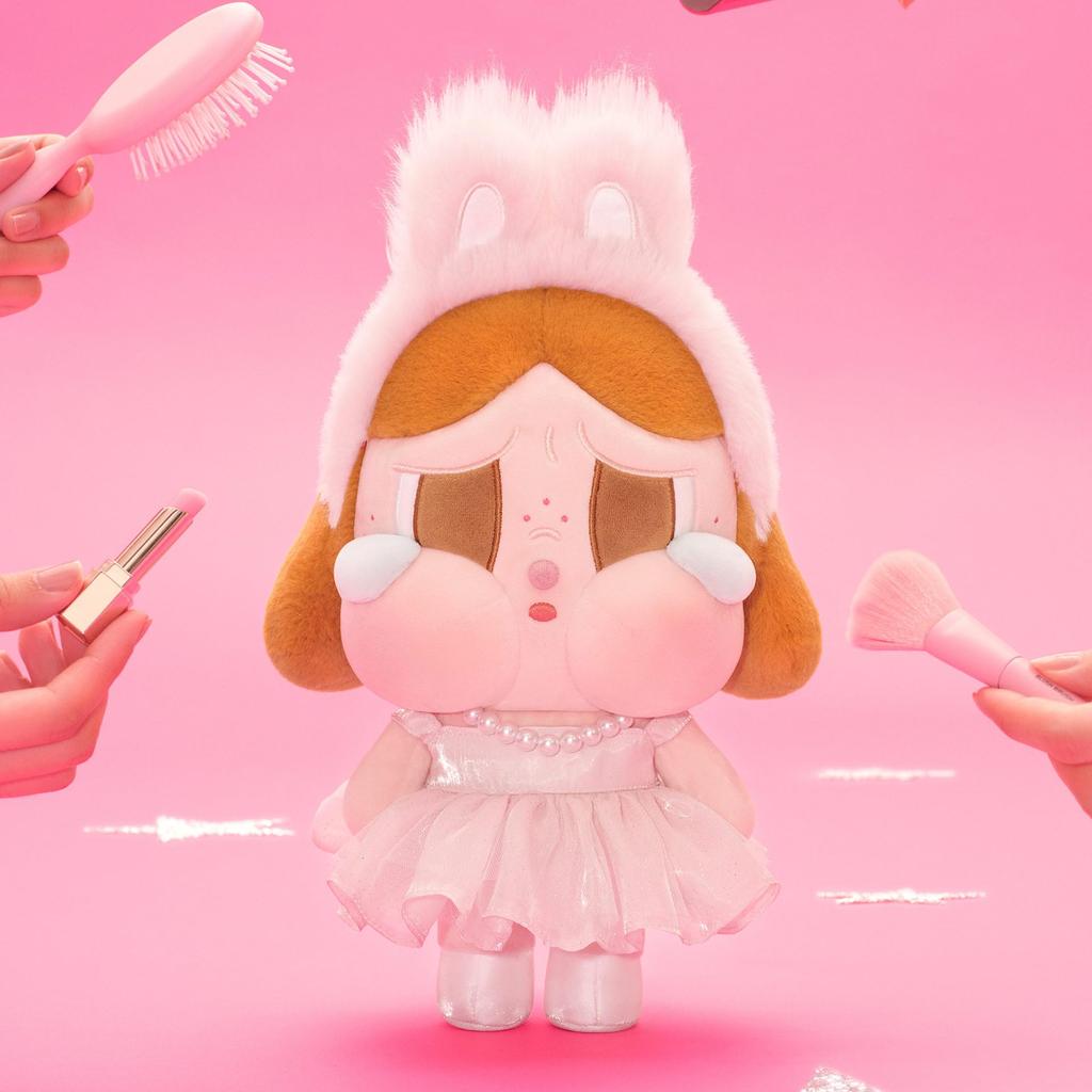 POP MART Плюшевая игрушка из серии CRYBABY SHINY SHINY (розовый)