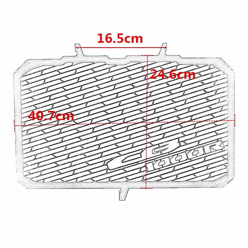 Нержавеющая сталь Мотоцикл CB1000R Защита радиатора Решетка радиатора Крышка подходит для HONDA CB1000R CB 1000 R