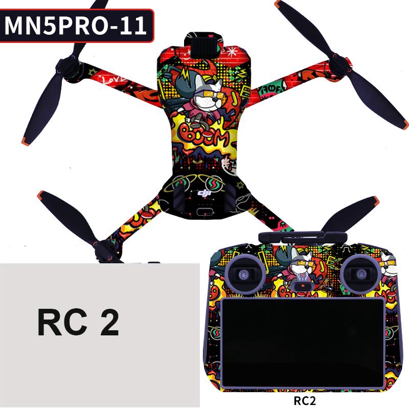 for DJI Mini 5 Pro Skin Full body Cover Anti-Scratch rc-n3 RC 2 Sticker Scratch Resistant Waterproof PVC Skins mini 5 Accessory