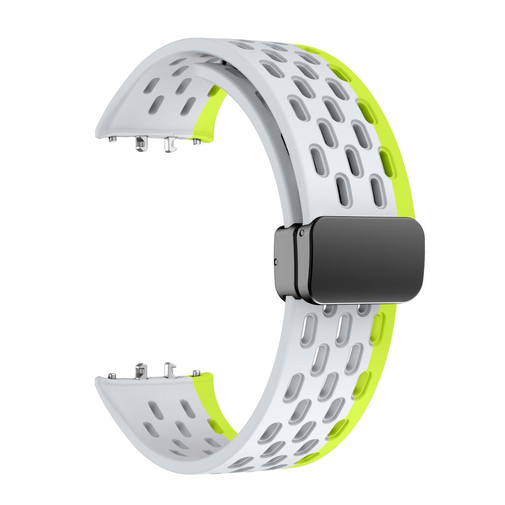 Силиконовый ремешок для Samsung Galaxy fit3, спортивный браслет с магнитной пряжкой, браслет для galaxyfit 3, умные часы, аксессуары для браслета