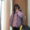 Winter Down Padded Jacket Women's Short Bread Coat Loose Thicker Student Padded Coat Women