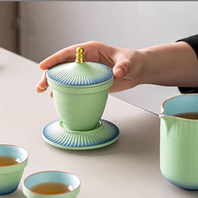 Haofeng Forbidden City Coarse Pottery Kung Fu Tea Set