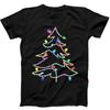 Christmas Tree Light Clebrate Best Seller Funny Gift Tee Black T Shirt 145