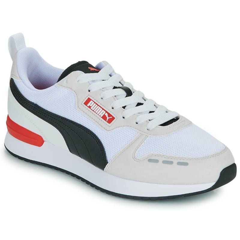 Puma R78 Мужские Белый Черный Красный 393910-05