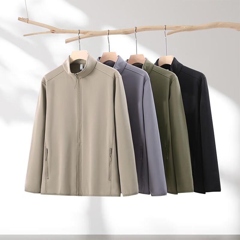 ROMON Unisex Business Casual Customizable Half-Zip Sweatshirt