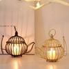 Декоративный подсвечник Металлические кованые украшения Гостиная Журнальный столик Ретро подсвечник для демонстрации