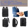 Business Black X Inch Computer Waterproof School Stainless Steel Commuting Large Business [KAZILY] Backpack, [Lightweight Multifunctional] 15.6