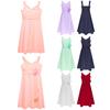 Chiffon Sleeveless Flower Girl Dress Kids Junior Bridesmaid Wedding Party Gown Formal Dresses