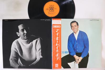 LP Пластинка BOB MCGRATH - My Name Is Bob YS613C CBS 1966 Япония Оби Поп Б/у