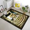 Freemason Masonic Illuminati  Printed Pattern Rug Baby Play Mat Living Room Carpet Decoration Fitness Pet Carpet Tapestry