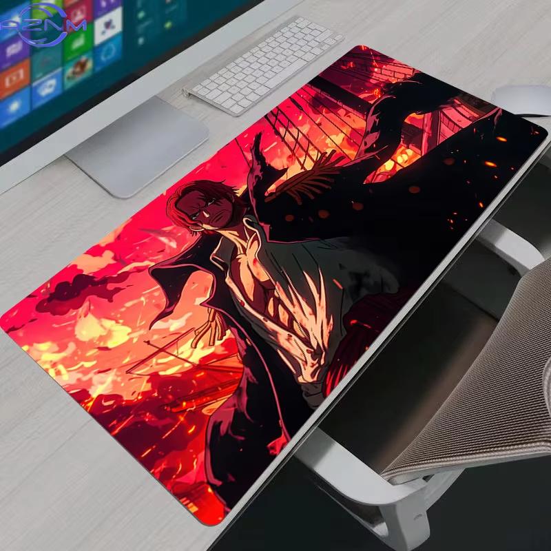 Shanks Mouse Pad Large Gamer Xxl Keyboard Desk Mouse Mat One Piece Mouse Pads Carpet Rubber Tapis Souris Gaming Notbook Mousepad