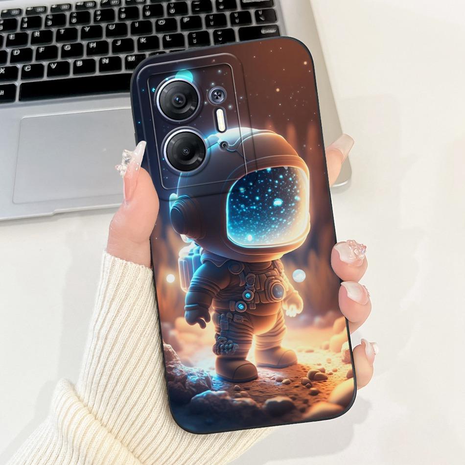For Infinix Hot 30 5G Cute Panda Rabbit Cartoon Phone Case For Infinix Hot30 5G X6832 Soft Silicone Shockproof Cases