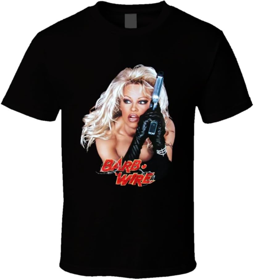 Pamela Anderson Barb Wire Action Movie T-shirt