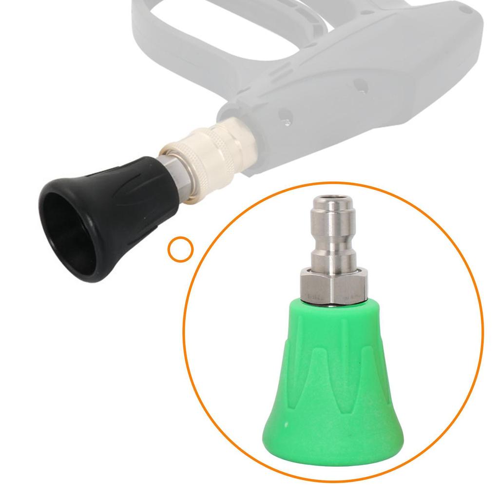 Насадка для мойки высокого давления, бытовая, для мойки высокого давления автомобилей, черная