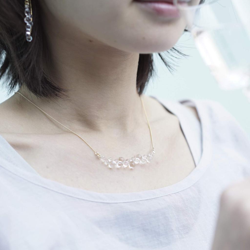 Hario Ожерелье Hario Lampwork Factory с блеском