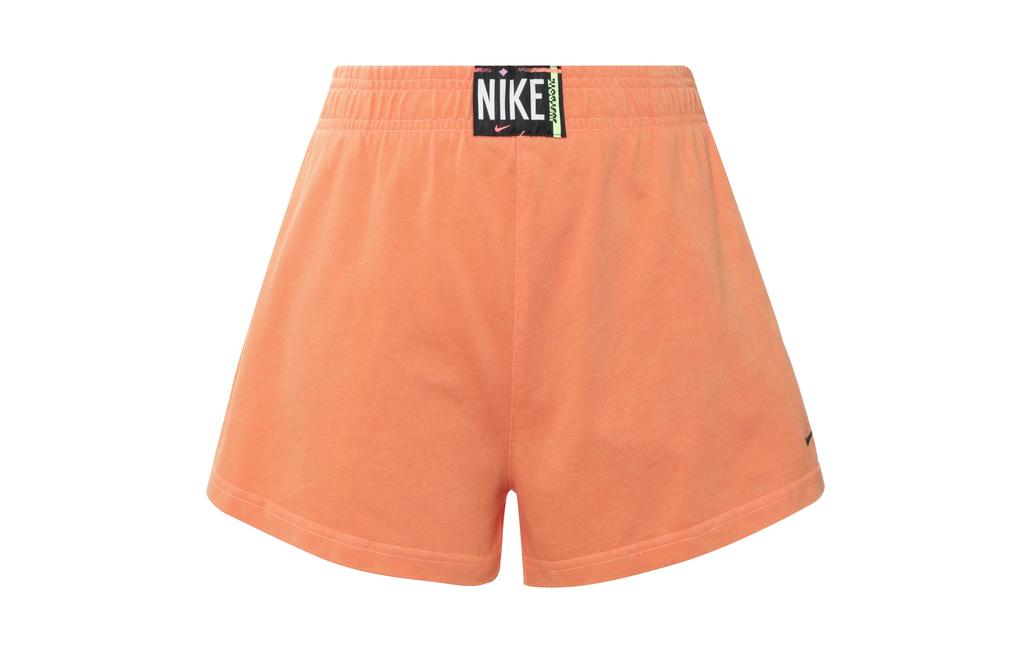 Nike Женские повседневные шорты оранжевого цвета средней толщины CZ9858-858