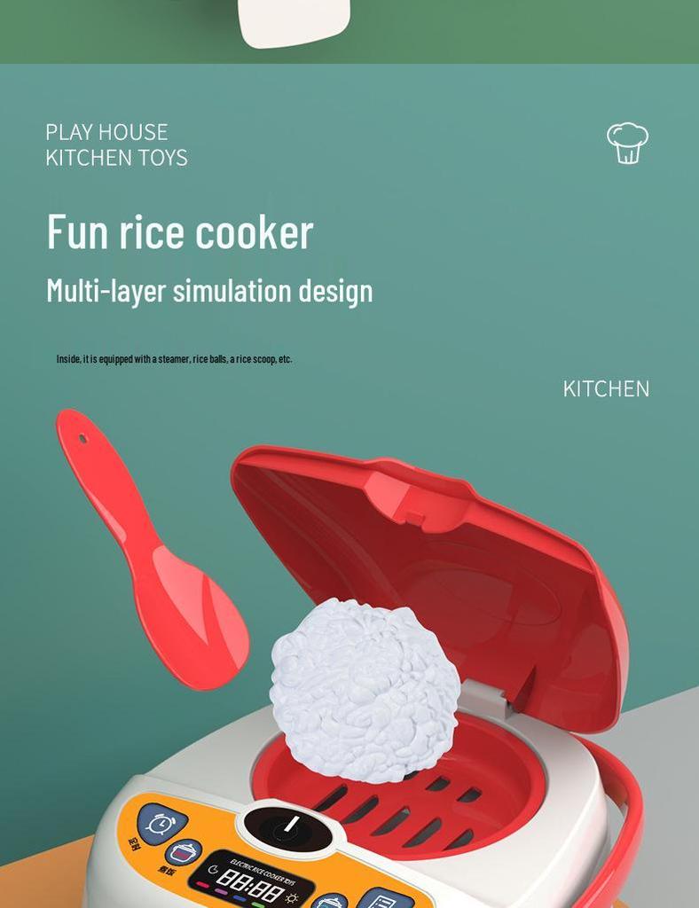 Детский игровой кухонный набор: Игрушка для готовки и резки с овощами для мальчиков и девочек