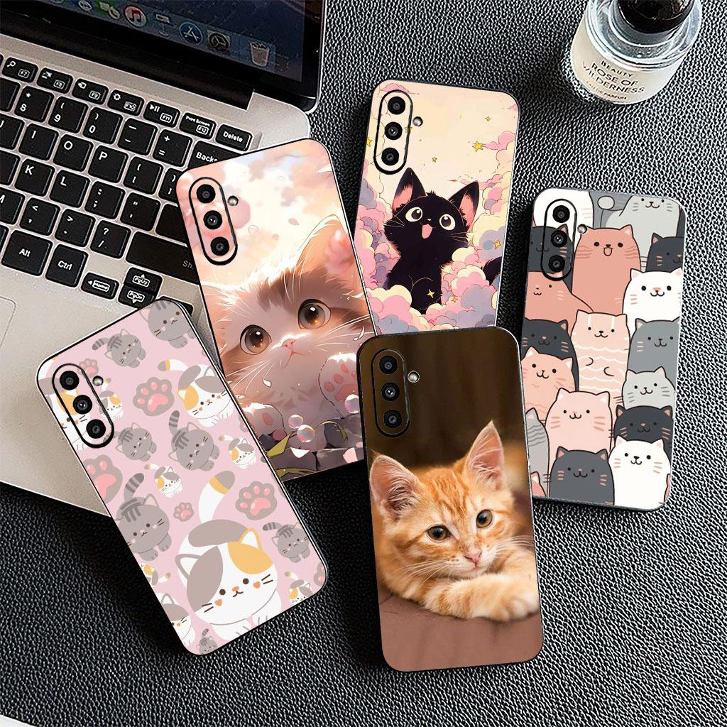 Чехол для телефона для Huawei P30 P20 Mate 20 Lite Pro Y7 Y6P Y7A 2019 Nova 5T 3I Funda Корпус Мягкий чехол Мультяшный кот Мяу Котёнок