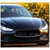 2018 Maserati Ghibli Front Bumper Grille - Black & Chrome