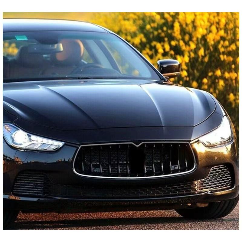 2018 Maserati Ghibli Front Bumper Grille - Black & Chrome