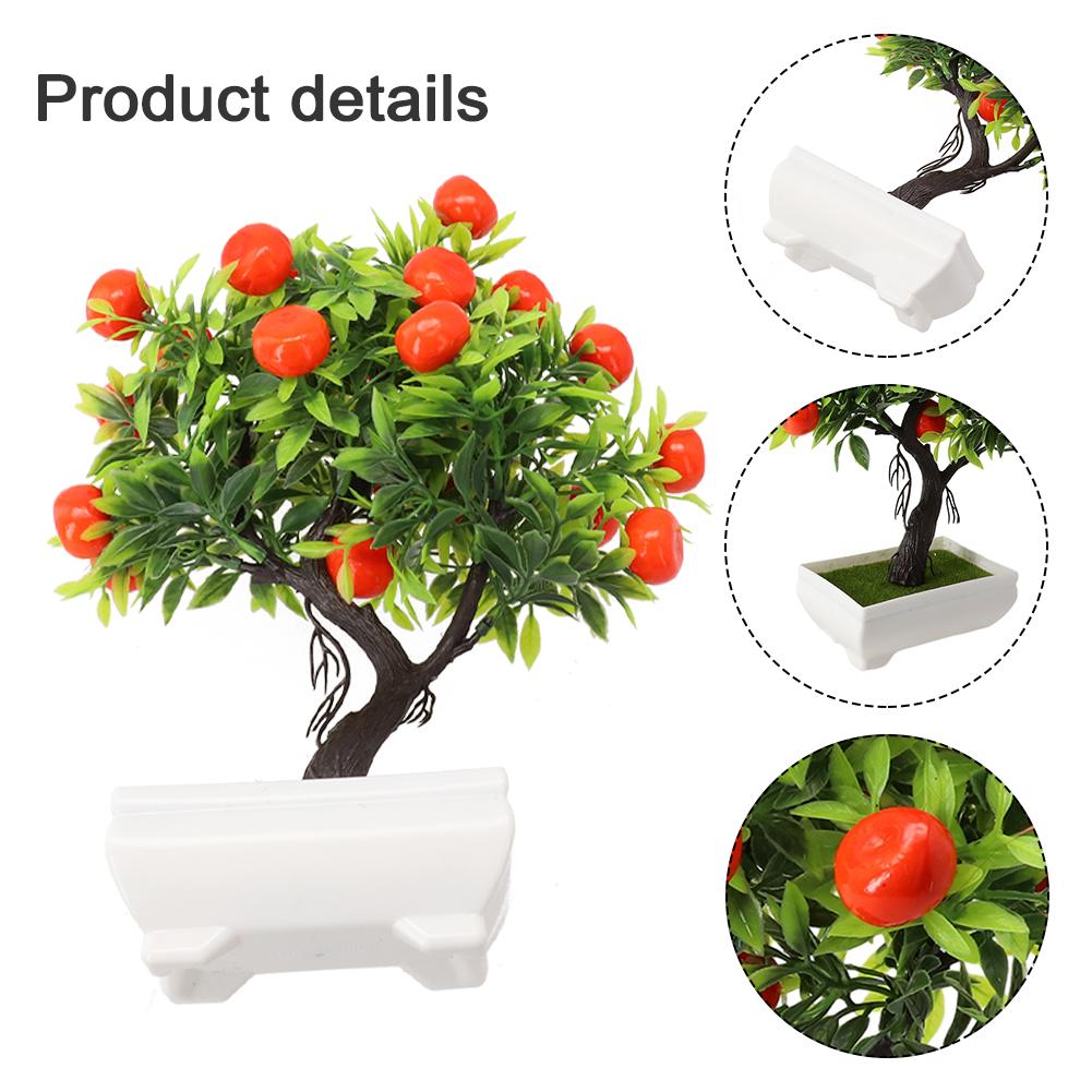 Orange Tree Diameter 22cm Easy To Clean Height 26cm Non Toxic Brand New