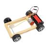 Деревянная DIY Сборка 4WD RC Машина на Радиоуправлении Модель Транспортного Средства Набор Детская Игрушка