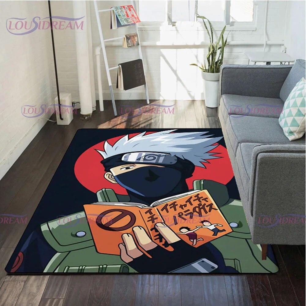 Креативный ковер с принтом N-Naruto, коврик для йоги, нескользящий ковер, коврик для ванной, напольный коврик, коврик для гостиной, подарок на день рождения