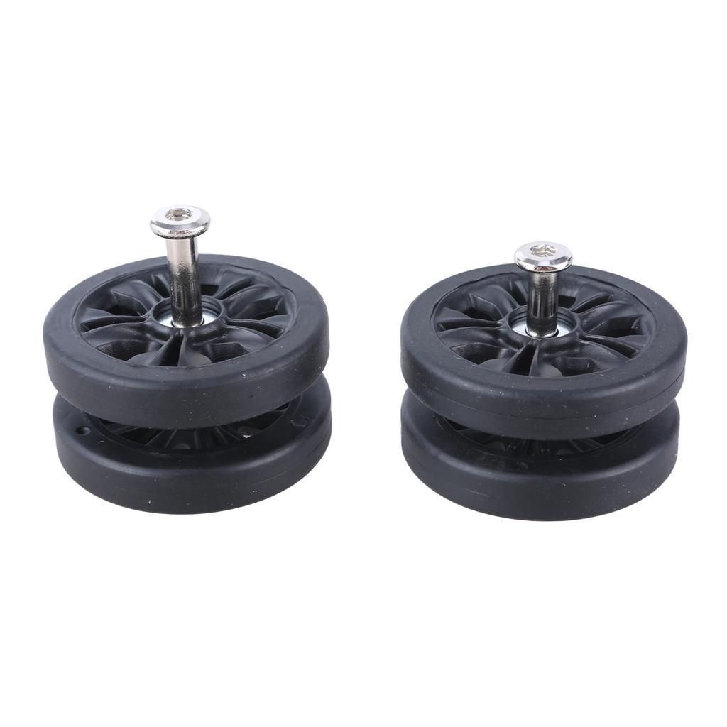 Набор из 8 сменных колес для дорожного багажа, чемодана, 55x11 мм, пластиковые роликовые колеса, ремонтные комплекты, сменные колеса для полки