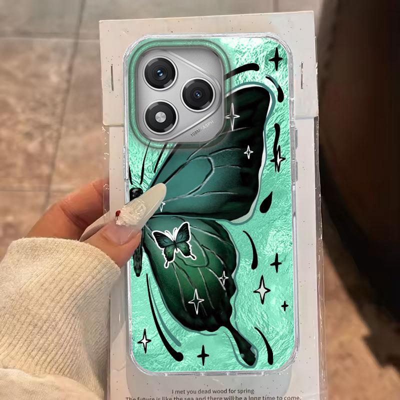 Case For Honor 400 Lite 200 Pro 200Lite X9c X9a X8b X8a 5G Phone Cover Butterfly Gradient For Honor 200 Protective Silicone Bags