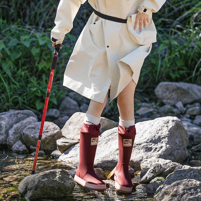 Резиновые сапоги для пар, непромокаемая обувь, непромокаемые галоши, мужская, рыбная работа, садовые резиновые сапоги для женщин и мужчин, резиновая обувь88