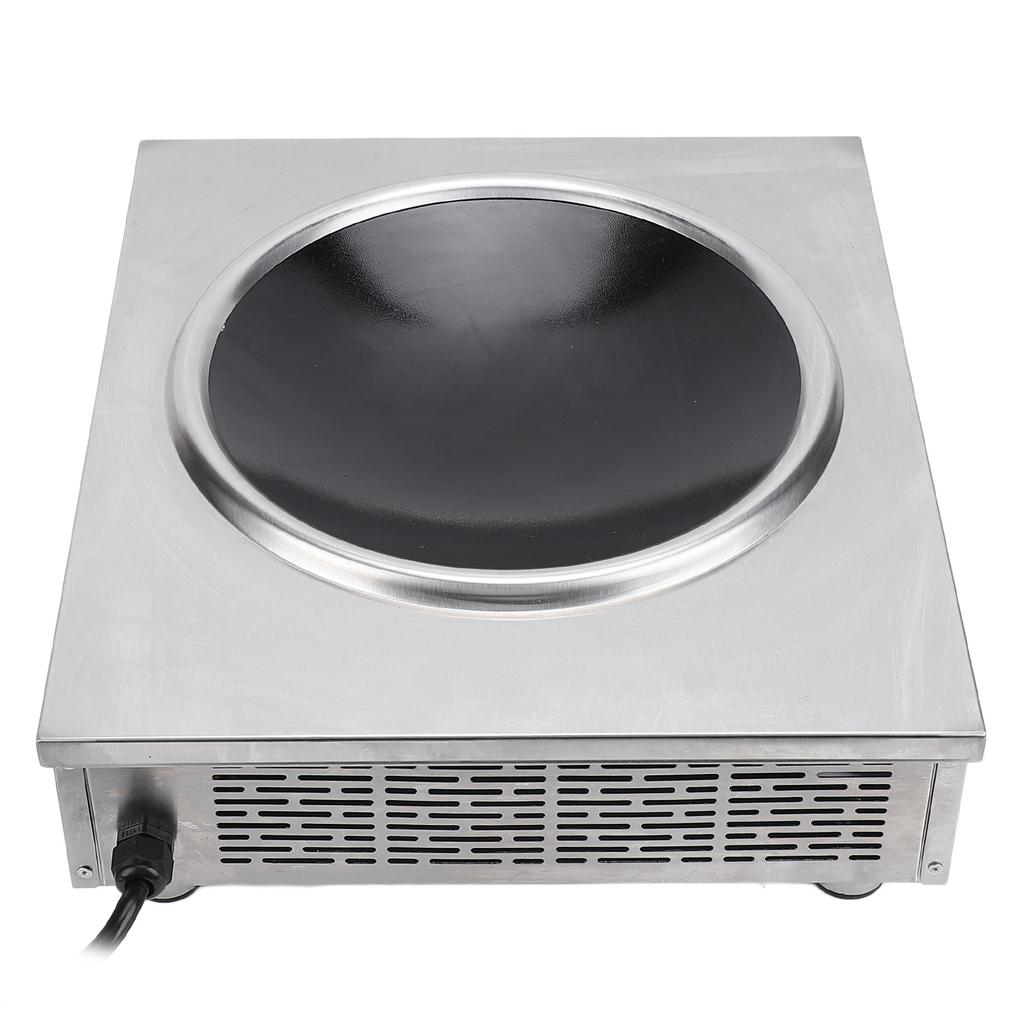 Induction Cooktop Portable 3500W Energy Saving Concave Touch Control Multiple Safety Preventions