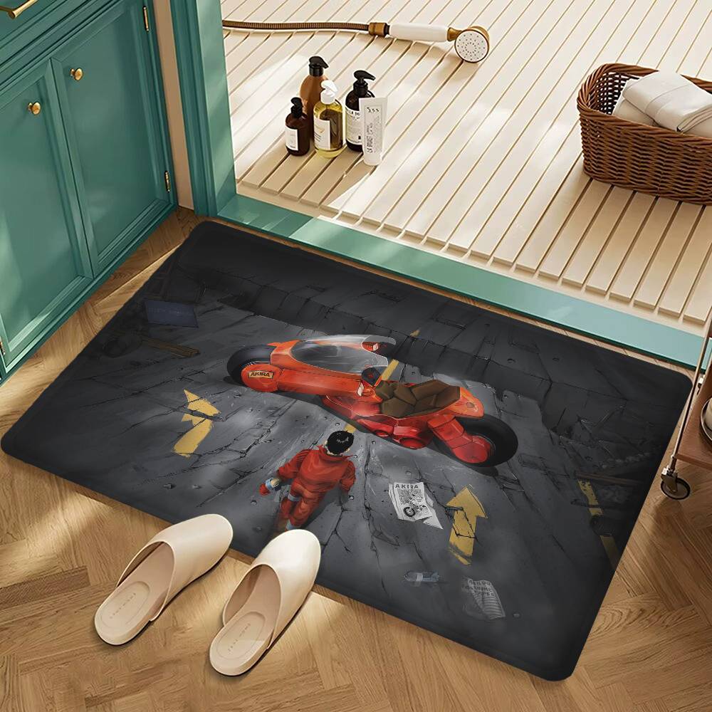 AKIRA Door Mat Washable Non-Slip Living Room Sofa Chairs Area Mat Kitchen Doormat Area Rug
