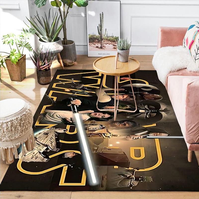 1Pc Star Wars Saga Rug, Office Carpet Indoor Outdoor Doormat, Non-Slip, Comfortable, Living, Christmas Halloween, Xmas Gift S1449