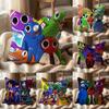 Чехол на подушку R-Rainbow Friends для разных помещений, для дома и автомобиля - Двусторонний, Мягкий и прочный для повседневного использования