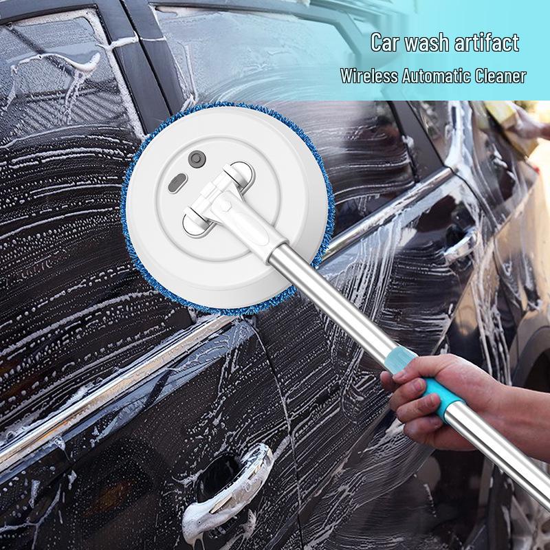 Умная телескопическая беспроводная электрическая швабра для мытья окон и потолков