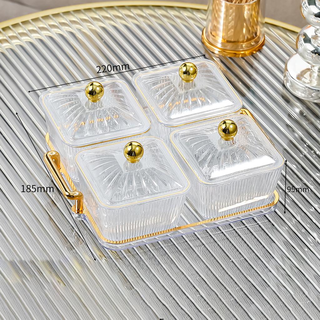 Сервировочное блюдо Caddy, сервировочные миски, поднос для приправ, разделительная тарелка для десертов, фруктовые закуски, сервировочное блюдо для кухни, свадьбы, орехов