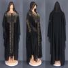 Plus Size Women's European & American Long Dress Abaya 8869