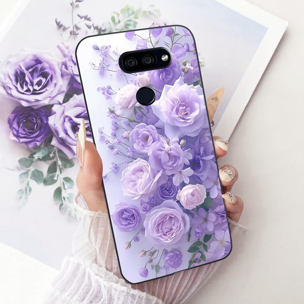 Чехол для LG K40S 2019 Чехол Эстетичный Милый Кот Модный Смешной Расписной Силиконовый Чехол для Телефона LMX430HM