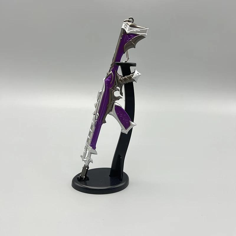 18 см Игровой реплика Valorant Коллекция Reaver Винтовки Vandal Металлическое оружие Model Коллекционный Настольные украшения Подарок Игрушка Мальчики