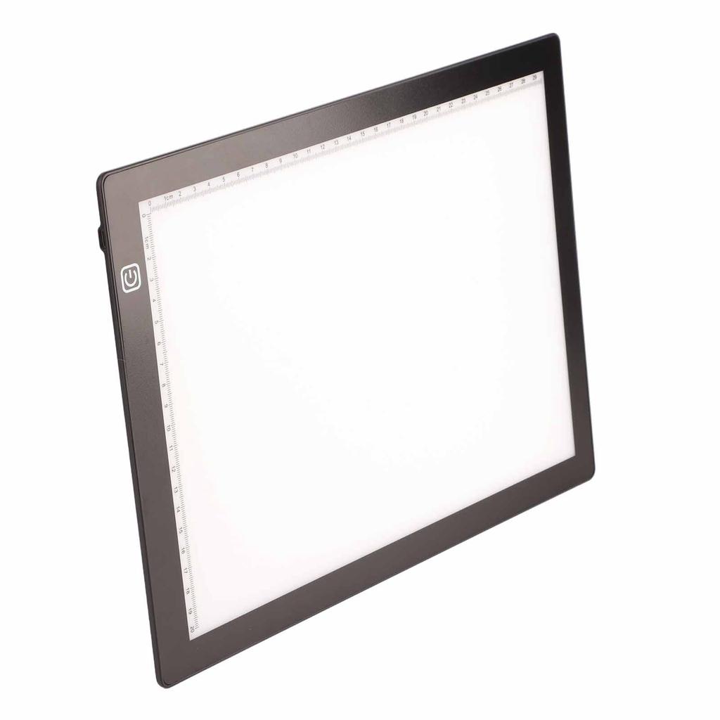 Copy Board A4 LED Light Transparent Animation Art Portable Drawing Tool A4‑J02 Hemming