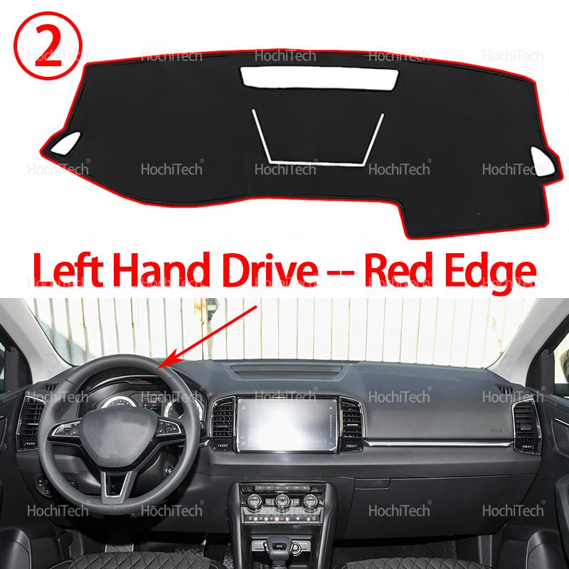 Car Dashboard Cover for Skoda Karoq 2017 2018   Dashboard Cover Pad Anti-Slip Mat Sunshade Dashmat Carpet Accessories