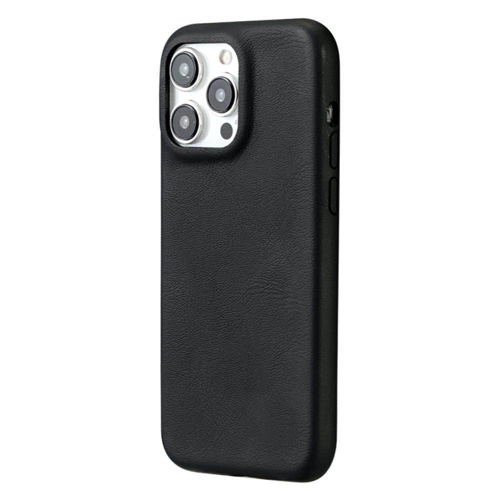 For iPhone 14 Pro Case Skin-Touch Lambskin Texture PU Leather+PET Phone Cover